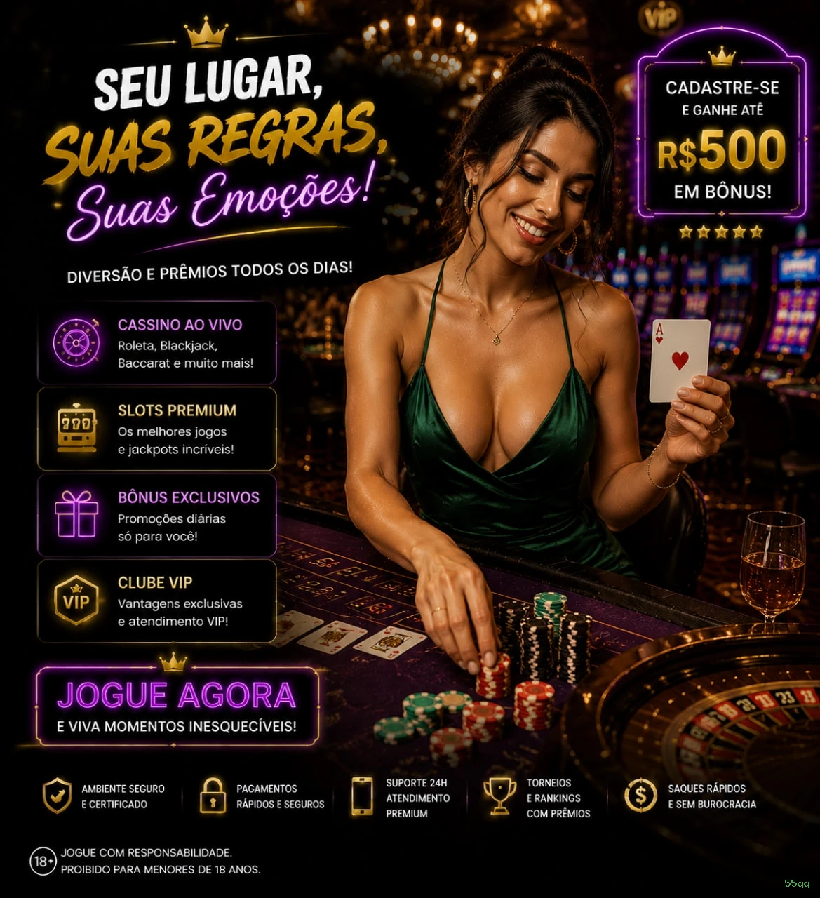 Dicas para ganhar na 55qq